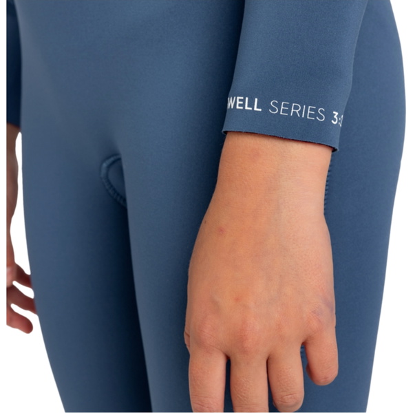 2026 Roxy Junior Swell Series 3/2mm Back Zip Wetsuit ERGW103055 - Wild Wind Drifter Floral